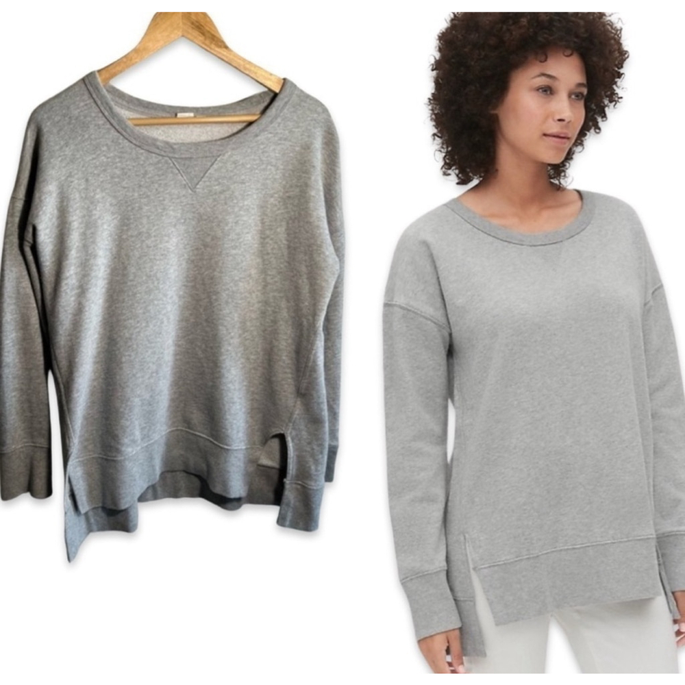 Women's Gap Sweatshirt Size M Gray - Picture 1 of 8